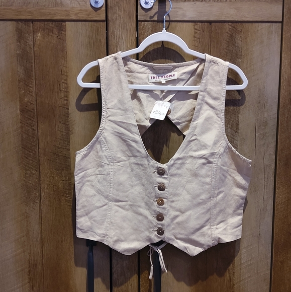 FREE PEOPLE Reisling Vest NWT - Picture 5 of 10